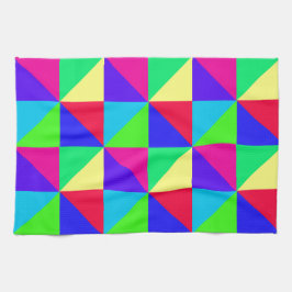 Serviette de cuisine colorée