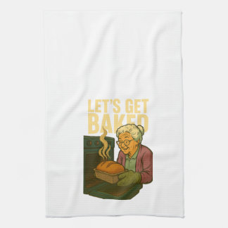 Serviette de cuisine cuite au four