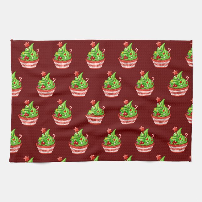 Serviette de cuisine Cupcake (Horizontal)