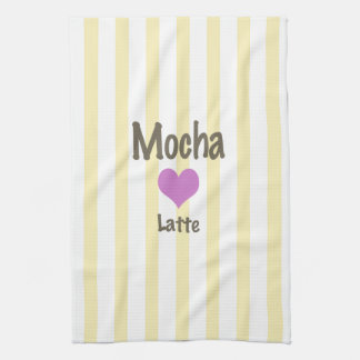 Serviette de cuisine d'amants de moka !