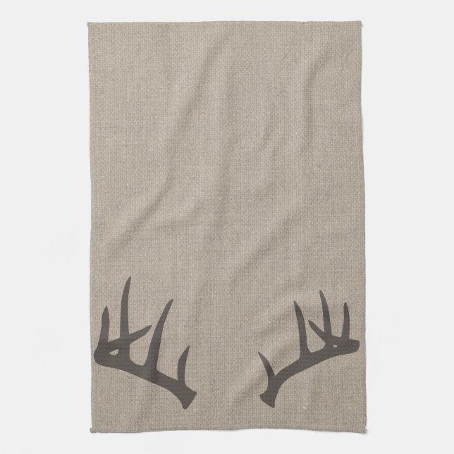 Serviette de cuisine d'andouillers de cerf de (Vertical)