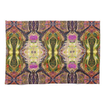 Serviette de cuisine de 8 guerriers de yoga par