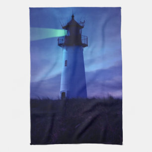Serviette de cuisine de balise de phare