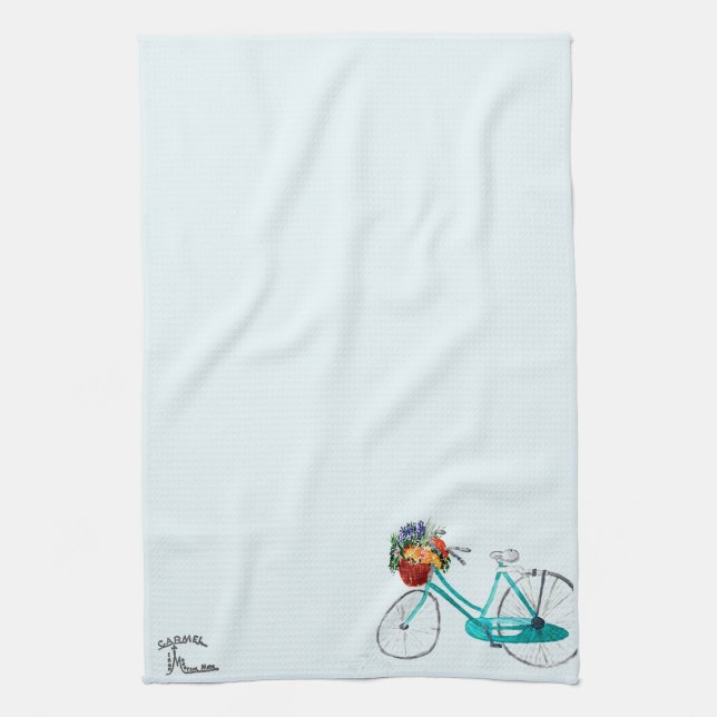 Serviette de cuisine de bicyclette (Vertical)
