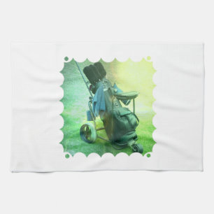 Serviette de cuisine de caddie de golf