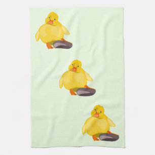 Serviette de cuisine de canard jaune - Choisissez