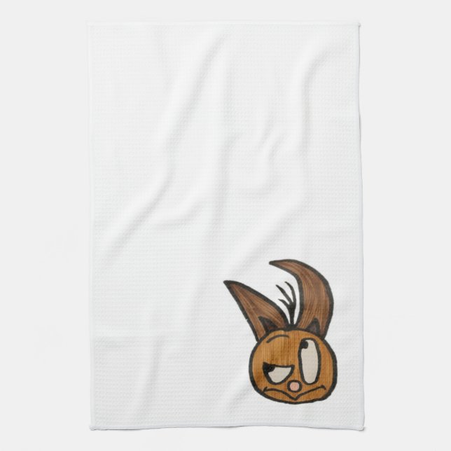 Serviette de cuisine de chien de JMCDesign 16" x (Vertical)