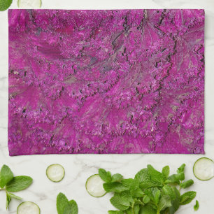 Serviette de cuisine de chou violet