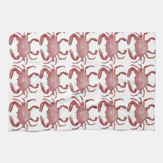 Serviette de cuisine de crabe