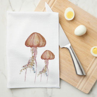 Serviette de cuisine de méduse
