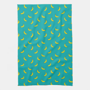 Serviette de cuisine de motif de banane