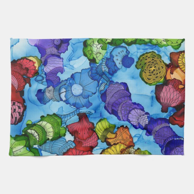 Serviette de cuisine de pêle-mêle (Horizontal)