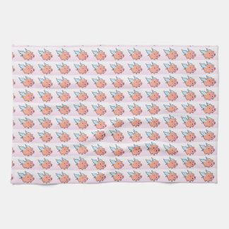Serviette de cuisine de porcelet de vol