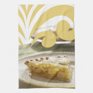 Serviette de cuisine de tarte aux pommes