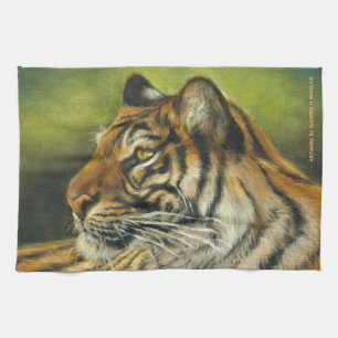 Serviette de cuisine de tigre 16" x 24"