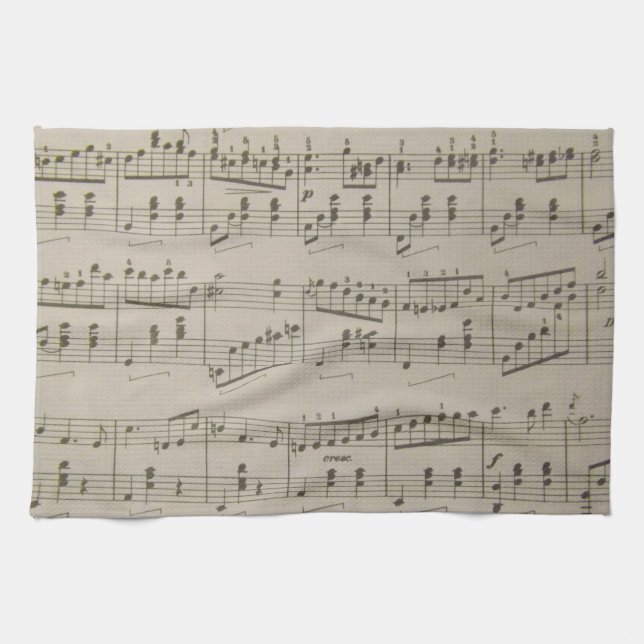 Serviette de cuisine de valse courante (Horizontal)