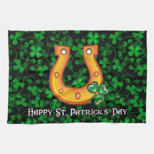 Serviette de cuisine du jour 1 de St Patrick