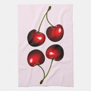 Serviette de cuisine en cerisier rouge - Choisir l