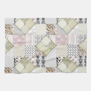 Serviette de cuisine en Patchwork