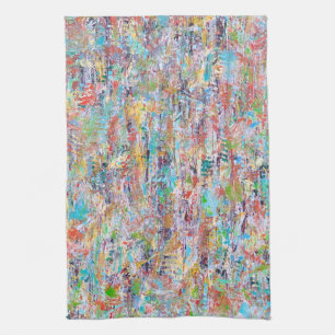 Serviette de cuisine Feuille en chute