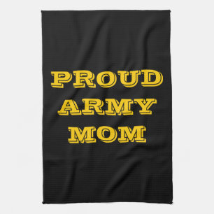 Serviette de cuisine Fière maman armée