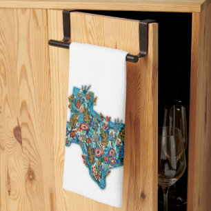 Serviette de cuisine Fleur sauvage du Texas