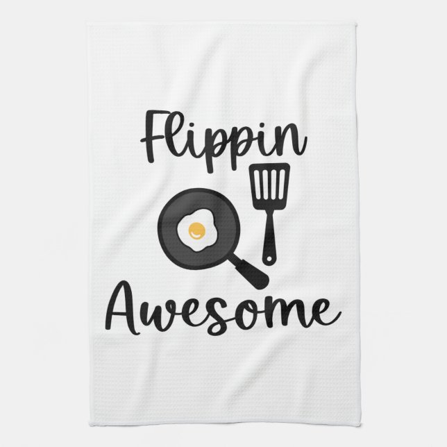 Serviette de cuisine Flippin magnifique (Vertical)