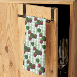 Serviette De Cuisine Fraise Et En vichy