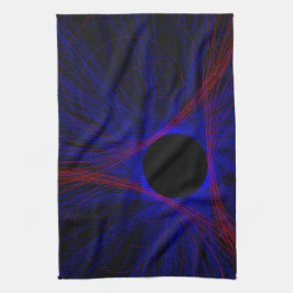 Serviette de cuisine géométrique triangulaire acce