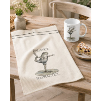 Serviette de cuisine grenouille fantaisiste : L'éq