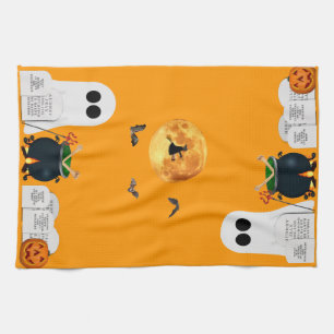 Serviette de cuisine Halloween