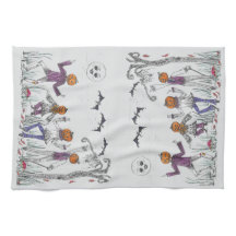 Serviette de cuisine Halloween amusante
