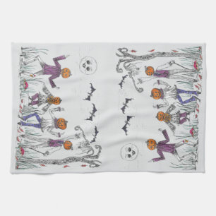 Serviette de cuisine Halloween amusante