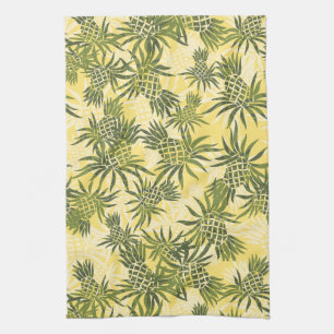 Serviette de cuisine hawaïenne de Camo d'ananas