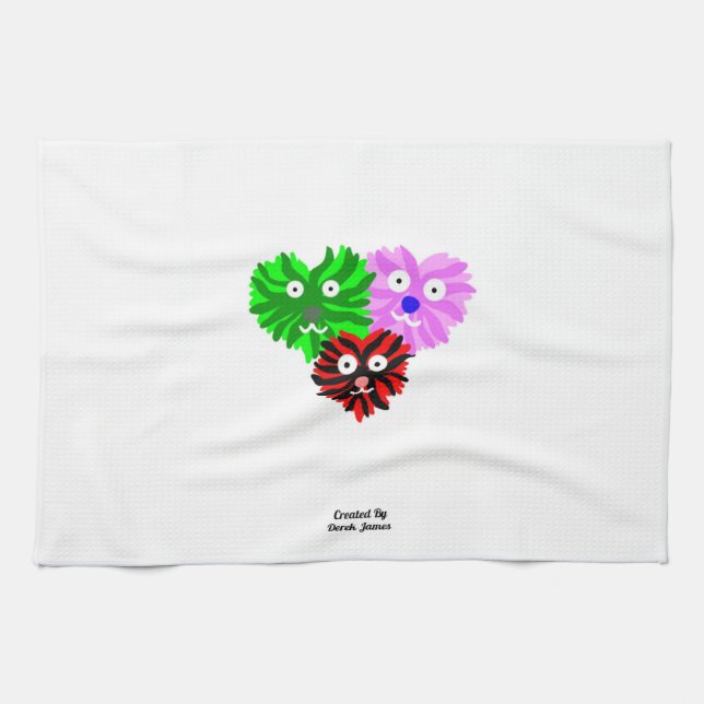 Serviette de cuisine Heart Fuzzies (Horizontal)