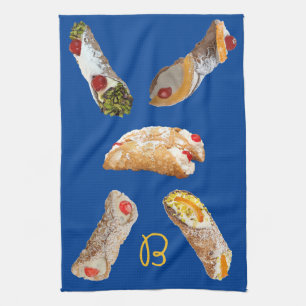 Serviette de cuisine "Italian Cannoli"