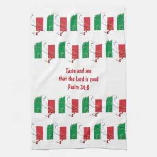 Serviette de cuisine ITALIE personnalisée