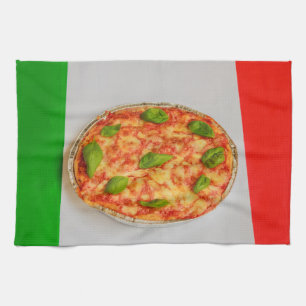 SERVIETTE DE CUISINE ITALIENNE PIZZA