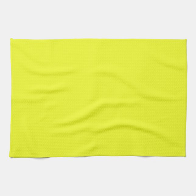 Serviette de cuisine jaune (Horizontal)