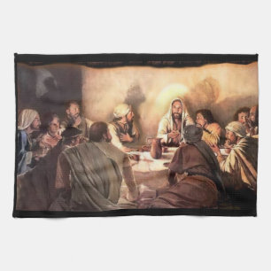 Serviette de cuisine Jésus