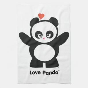 Serviette de cuisine Love Panda®