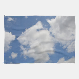 Serviette de cuisine lunatique de nuage