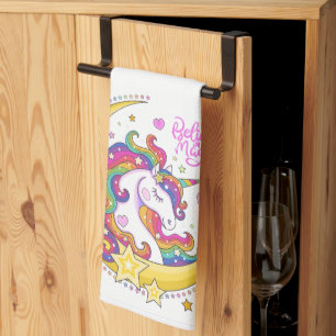 Serviette de cuisine magique Unicorn