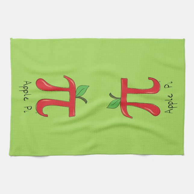 Serviette de cuisine mignonne de cuisson de tarte (Horizontal)