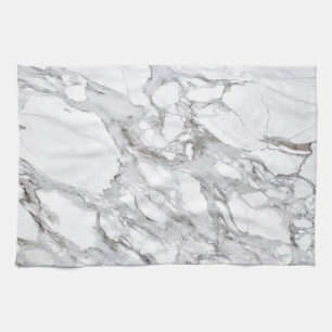 Serviette de cuisine Motif en pierre de marbre