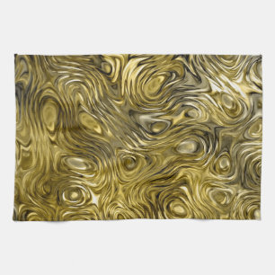 Serviette de cuisine moulée "Gold"