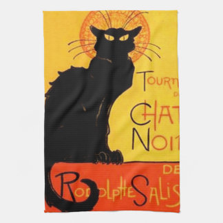 Serviette de cuisine Noir de conversation