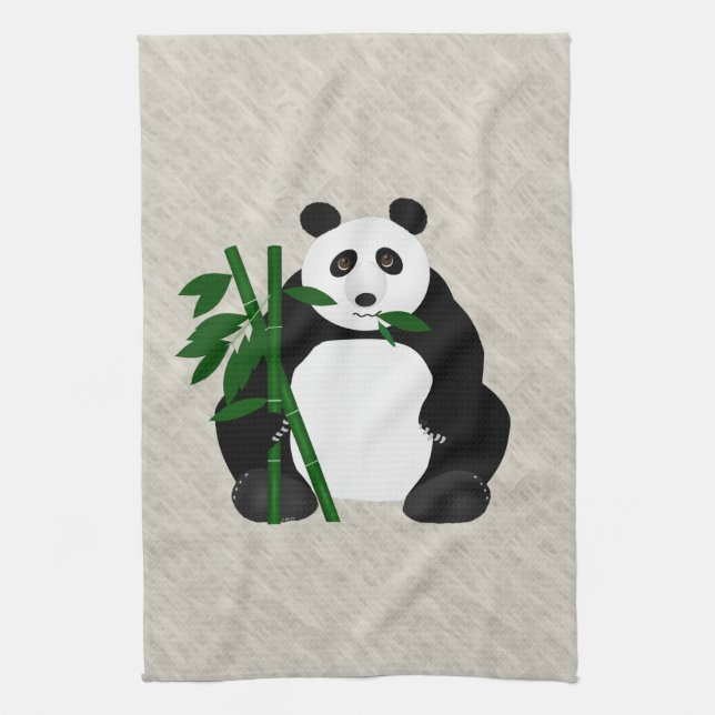 Serviette de cuisine Panda (Vertical)