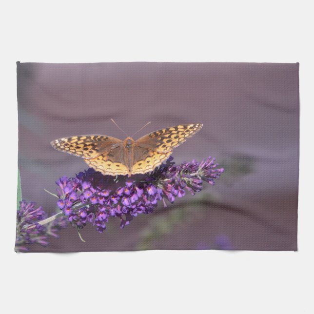 Serviette de cuisine papillon (Horizontal)