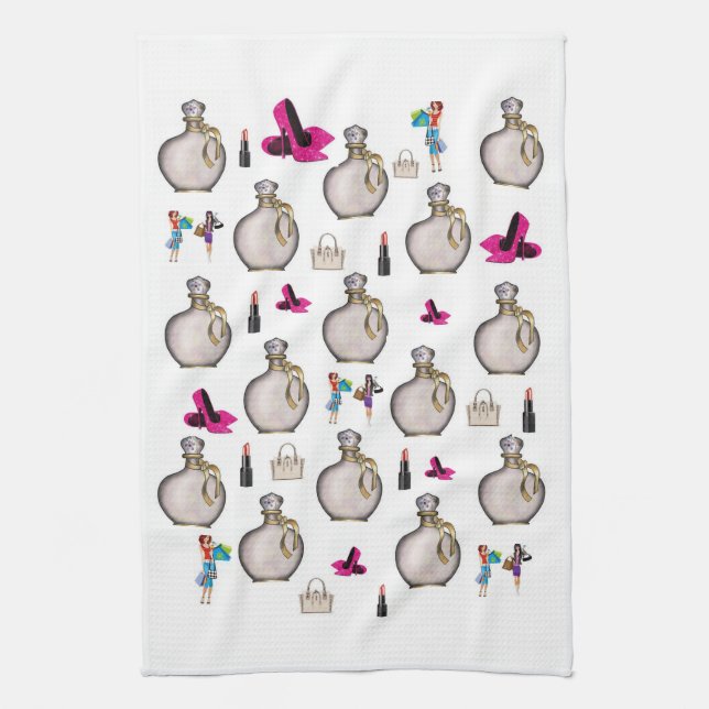 Serviette de cuisine parfum (Vertical)